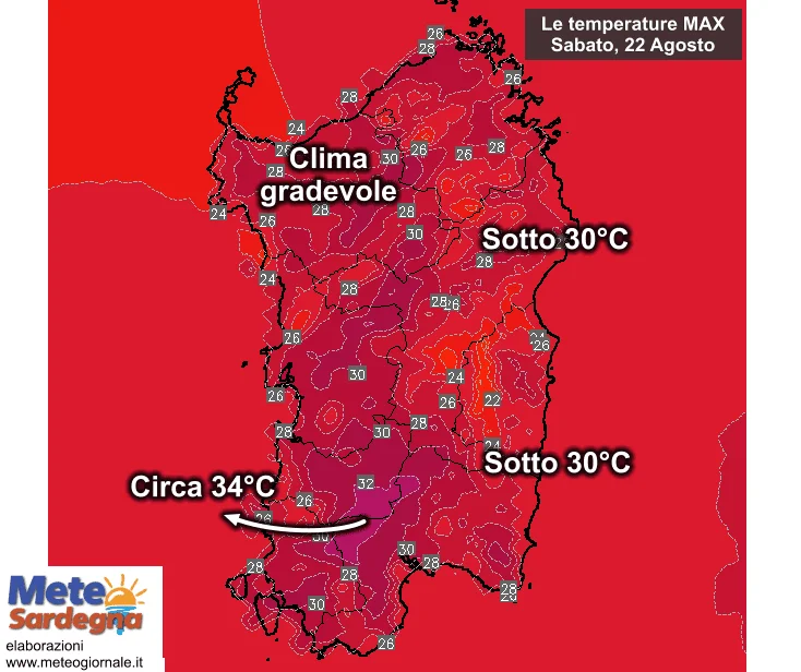 Temperature massime14 - Mare o montagna, clima ideale: ecco le temperature attese