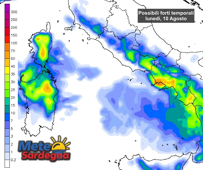 Temporali - E se la settimana di Ferragosto iniziasse col maltempo?