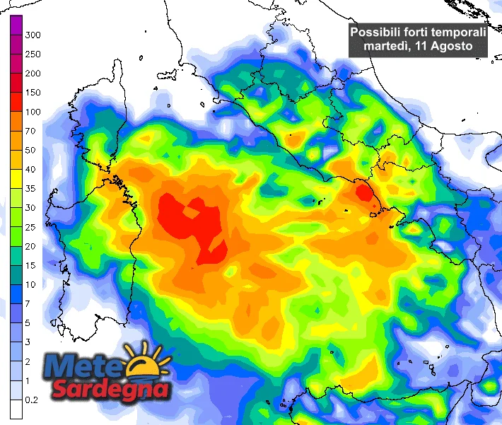 Temporali2 - E se la settimana di Ferragosto iniziasse col maltempo?