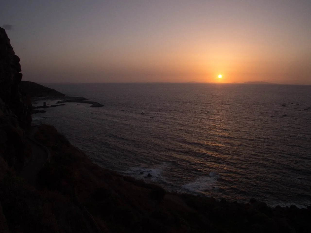 Tramonto Castelsardo3 - La magia del tramonto su Castelsardo