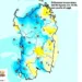 Variazioni termiche 75x75 - Grossi temporali ad ovest della Sardegna