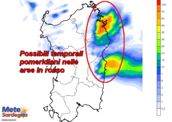 pcp6h 20 350x250 - Possibili temporali nel Sarrabus-Gerrei e in Ogliastra