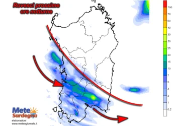 pcp6h 30 350x250 - Possibili temporali nel Sarrabus-Gerrei e in Ogliastra