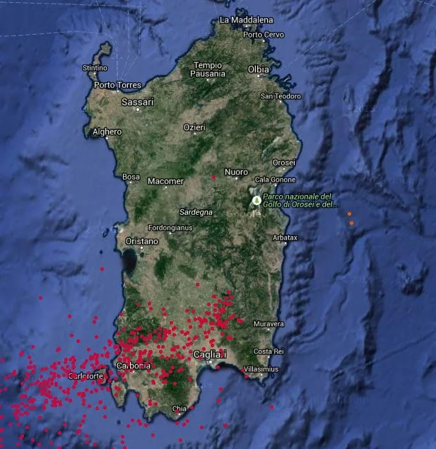 16 09 2015 08 46 35 - Temporali notturni nel sud Sardegna