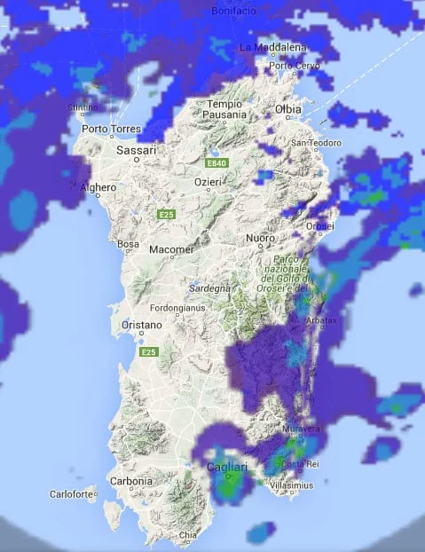 30 09 2015 19 12 33 - Peggiora sulla costa orientale, tra Sarrabus e Ogliastra