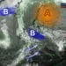 Meteosat sar 75x75 - Isolato rovescio a Siniscola