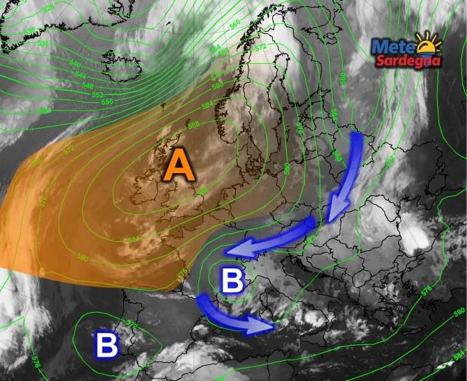 Meteosat19 - Ecco cosa scatenerà il "Ciclone" mediterraneo