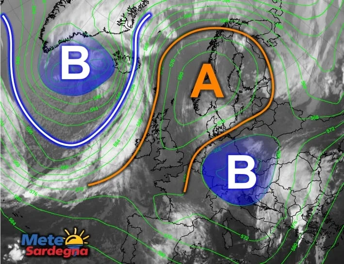 Meteosat5 - Da dove arriverà la prossima perturbazione?