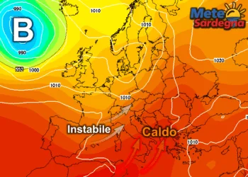 Model 350x250 - Temporali in sviluppo sui rilievi della Gallura