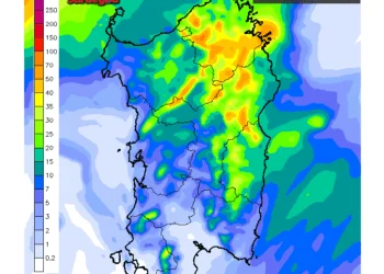 Piogge sardegna1 350x250 - Nubifragio in atto su Capoterra