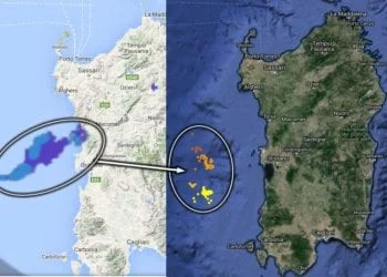 Radar1 350x250 - Giovedì maestrale e gran fresco: temperature sotto i 26°C