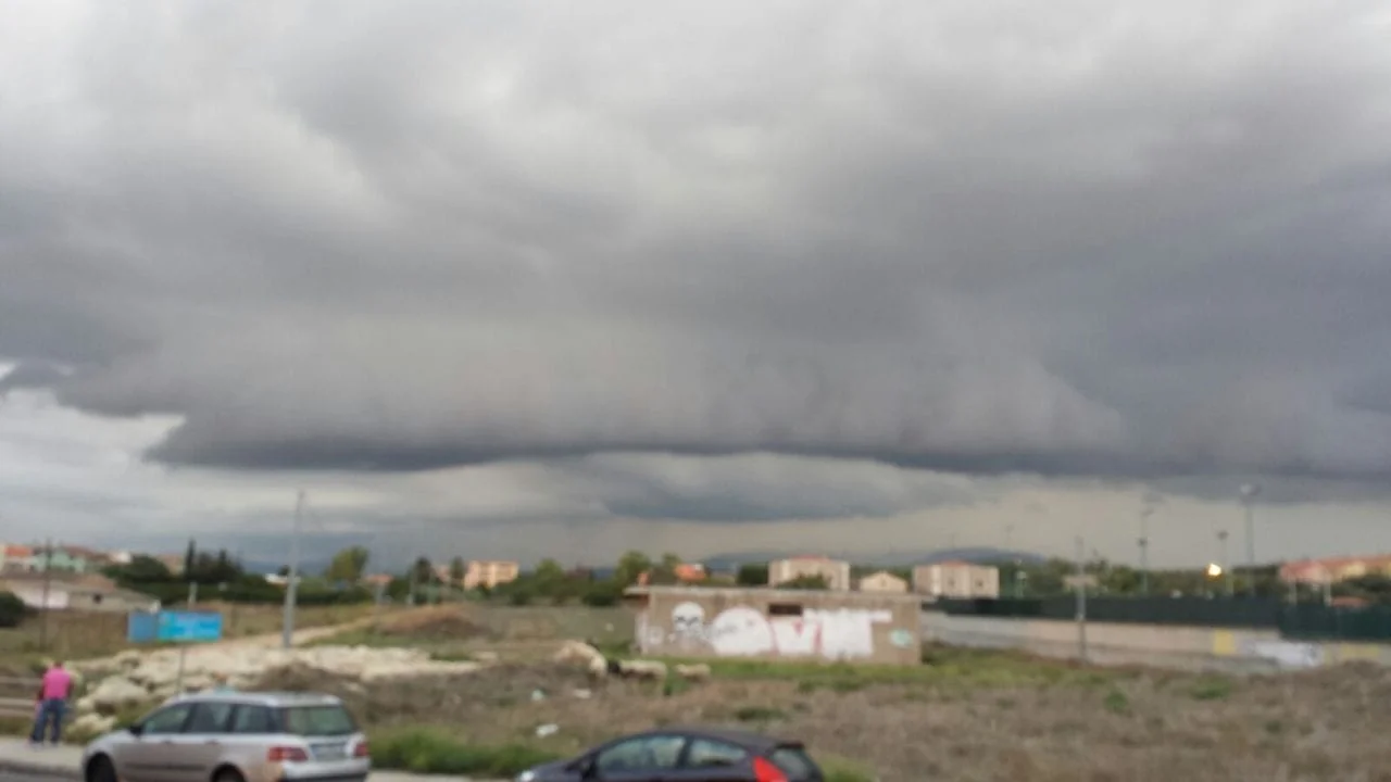 Sestu2 - Nubi mozzafiato e arcobaleno: in diretta da Sinnai e Sestu