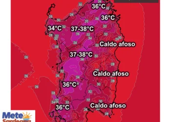 Temperature massime 350x250 - Raffiche di maestrale nel pomeriggio: dove le più forti?