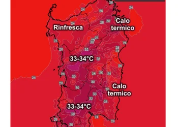 Temperature massime10 350x250 - Temperature in netto calo, oggi quasi ovunque sotto 30°C