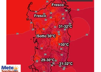 Temperature massime3 350x250 - Settembre 2015 potrebbe essere molto piovoso