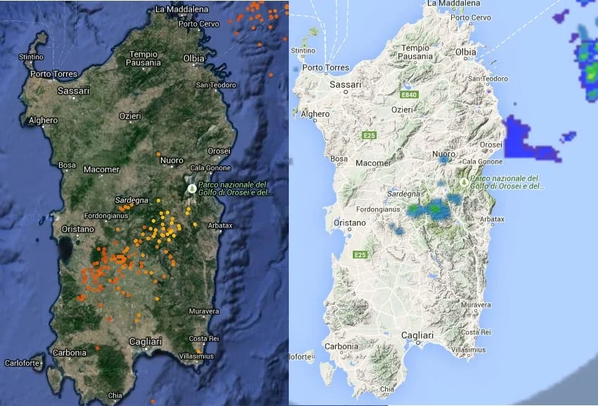 Temporali1 - Nella notte è transitato qualche temporale