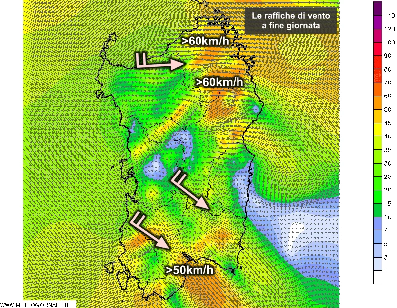 Vento2 - Forti raffiche di vento in serata