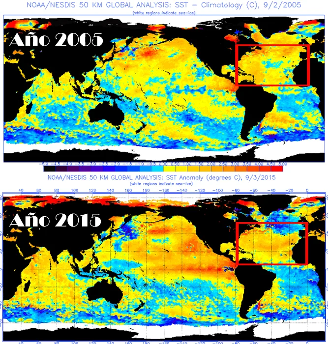 anomalie termiche - Alluvioni in autunno e gelo in Inverno? Ecco altri riscontri