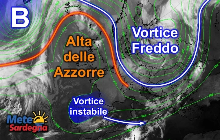 meteosat1 1 - Ecco la perturbazione che porterà un nuovo peggioramento meteo