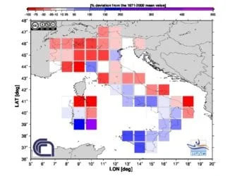 piogge 350x250 - In atto i primi piovaschi; depressione più vicina