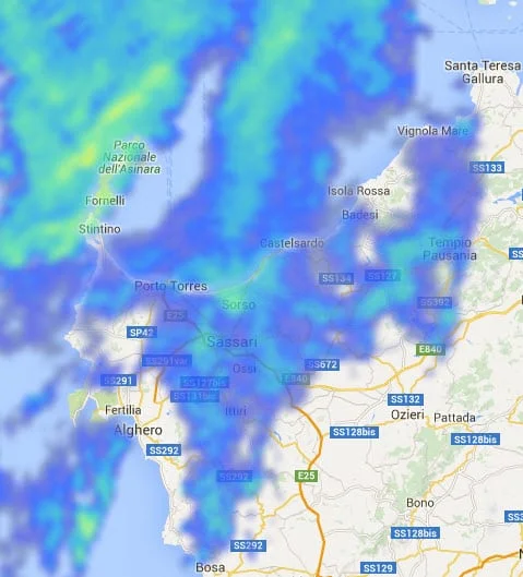 14 10 2015 08 51 23 - Peggiora forte sull'Asinara: maltempo da ovest