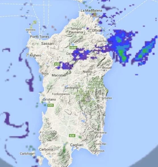 21 10 2015 08 34 02 - Peggiora tra Gallura e Baronia: maltempo imminente