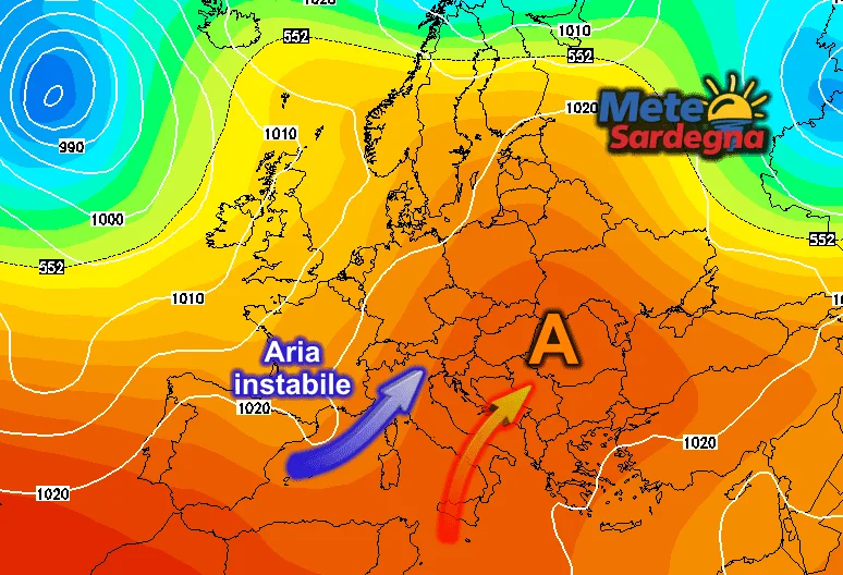 Long16 - Anticiclone in due step: nel mezzo maltempo?
