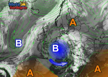 Meteosat 350x250 - Due settimane d'Ottobre ed è sempre caldo anomalo