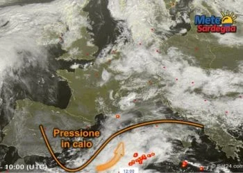 Meteosat3 350x250 - E' tregua meteo: bel tempo e clima gradevole