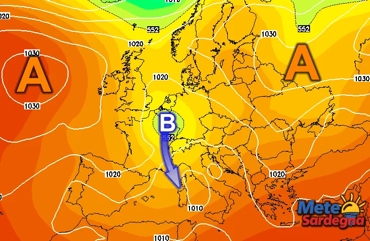 Model4 - Forti ondate di maltempo in successione