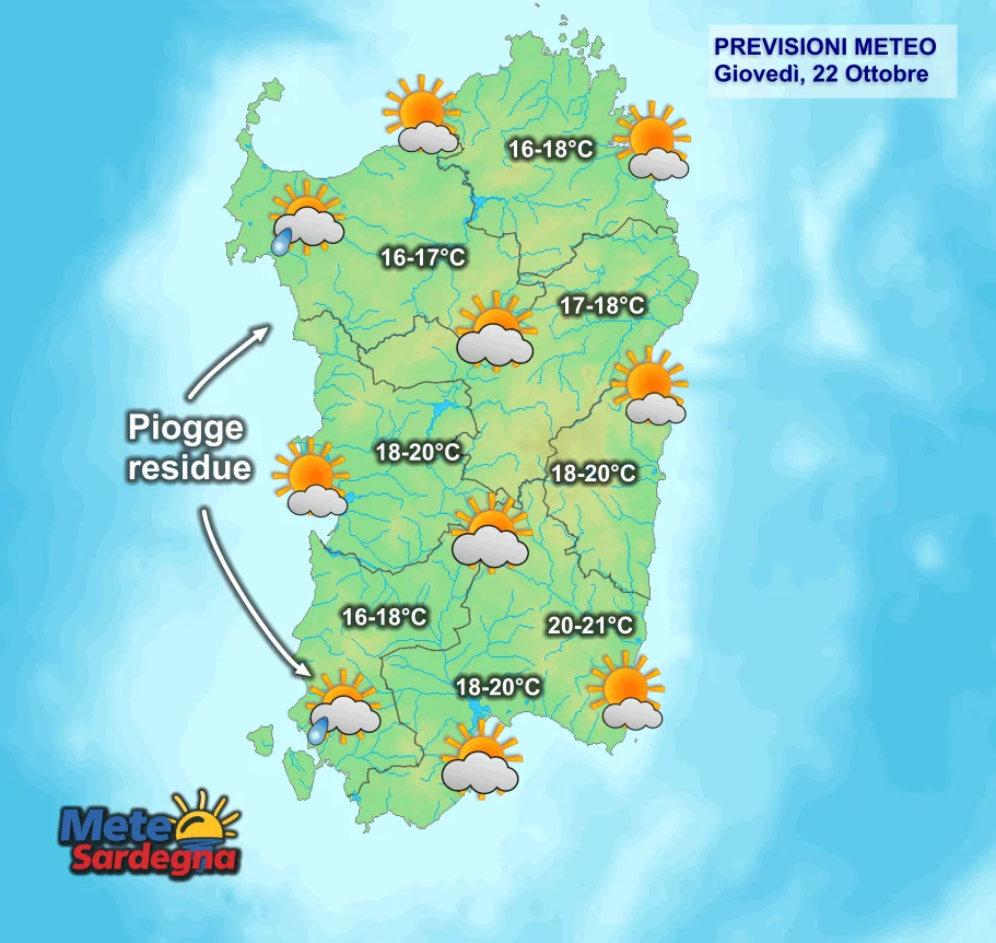 Oggi12 - Meteo che migliora, ma con fresco e qualche pioggia a ovest