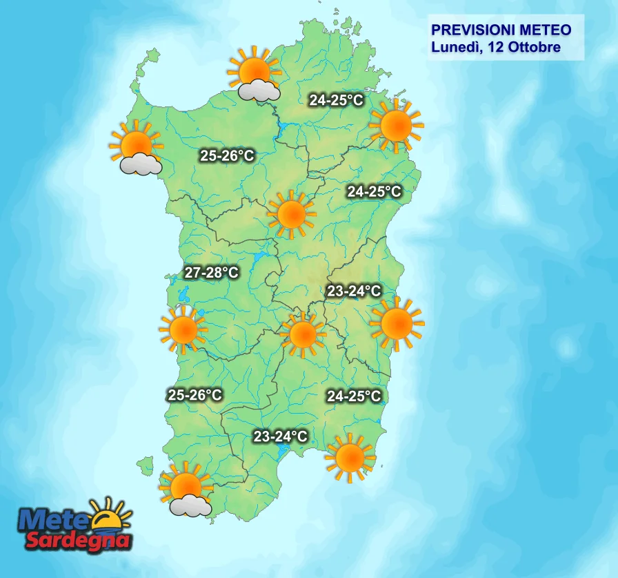 Oggi6 - E' tregua meteo: bel tempo e clima gradevole