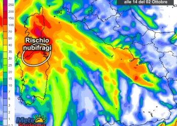 Piogge 350x250 - Seconda metà di settembre fresca: anche in Sardegna