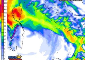 Piogge11 350x250 - Seconda metà di settembre fresca: anche in Sardegna