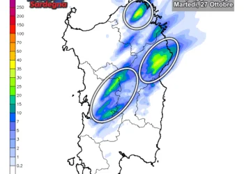 Piogge14 350x250 - Prima libeccio poi maestrale spazzeranno via il caldo