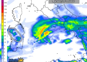 Piogge9 350x250 - Residue piogge giovedì mattina poi miglioramento meteo