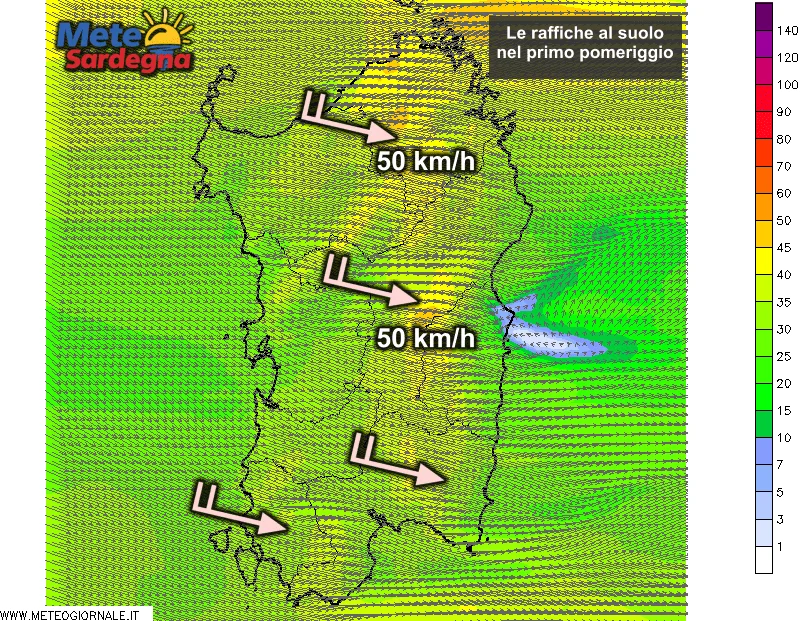 Vento9 - Maestrale e temperature in diminuzione