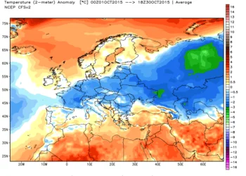 anomalie termiche1 1 350x250 - Mostruoso Anticiclone: caldo anomalo prolungato