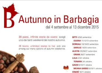 autunno in barbagia 350x250 - Anticiclone al top: zero termico oltre i 4500 metri!