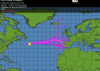 joaquin 350x250 - Ciclone in formazione: super temporali nel Nord Africa