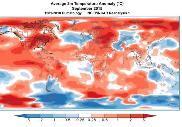 settembre20151 - Settembre 2015 è stato il settembre più caldo di sempre!