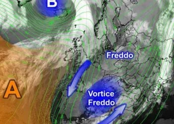 Meteosat16 350x250 - Tra stanotte e domani vortice ciclonico sfiorerà l'isola