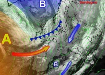 Meteosat17 350x250 - Fronte freddo si getta nel Mediterraneo, peggioramento meteo imminente