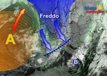 Meteosat18 350x250 - Fronte freddo si getta nel Mediterraneo, peggioramento meteo imminente