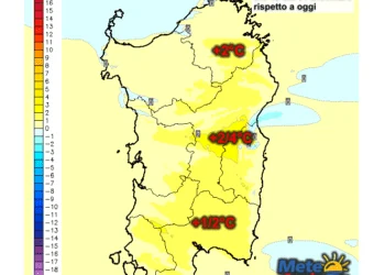 Temperature10 350x250 - Meteo anticiclonico: sole e clima primaverile