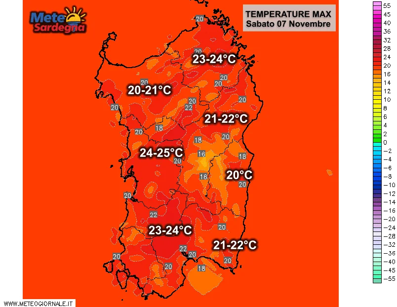 Temperature4 - Volete conoscere le temperature massime? Eccole