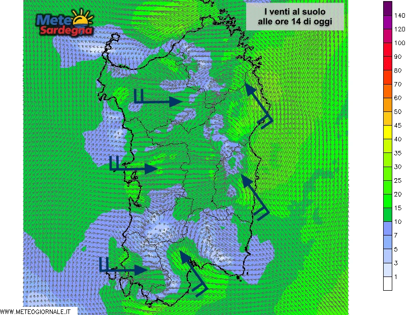 Vento1 - Meteo che peggiora: piogge, forse anche forti