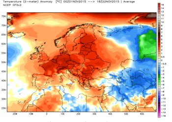 anomalie termiche1 1 350x250 - Tra stanotte e domani vortice ciclonico sfiorerà l'isola