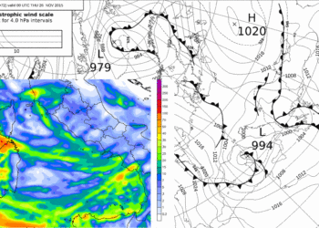 brack2 350x250 - Piove fitto su Cagliari, nell'oristanese si va verso i 30 mm