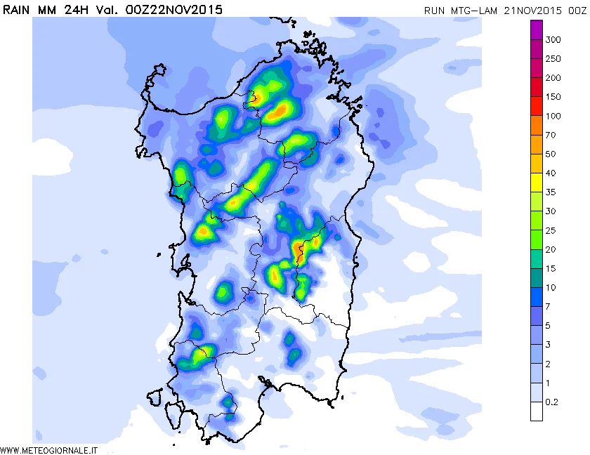 pcp24h 24 - Sabato da lupi: ecco il meteo delle prossime ore